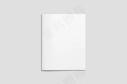 白色空白画册设计立体图 白色空白画册设计立体图
