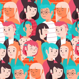 妇女节图案系列