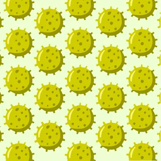 病毒模式背景社交媒体帖子矢量图