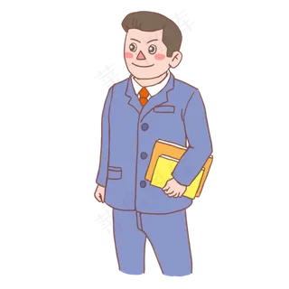 教师节男老师手绘