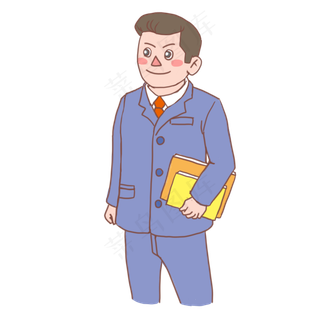 教师节男老师手绘