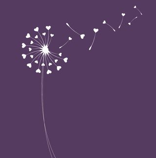 蒲公英与种子矢量图