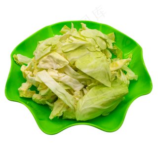 一盘蔬菜白菜