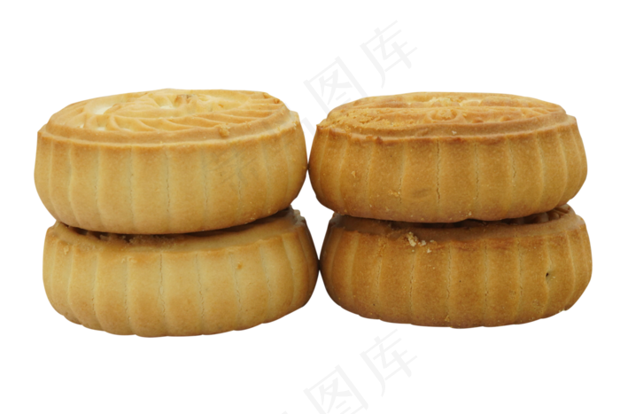 四块中秋月饼
