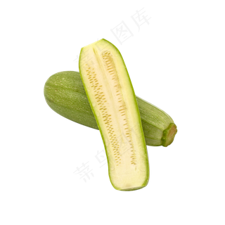 切开蔬菜茭瓜
