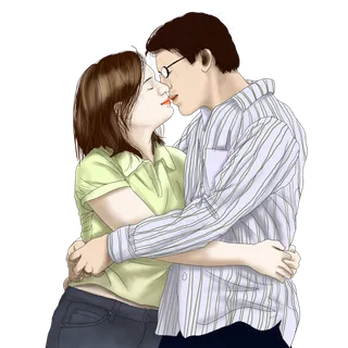 浪漫情侣情人节婚博会七夕节甜蜜