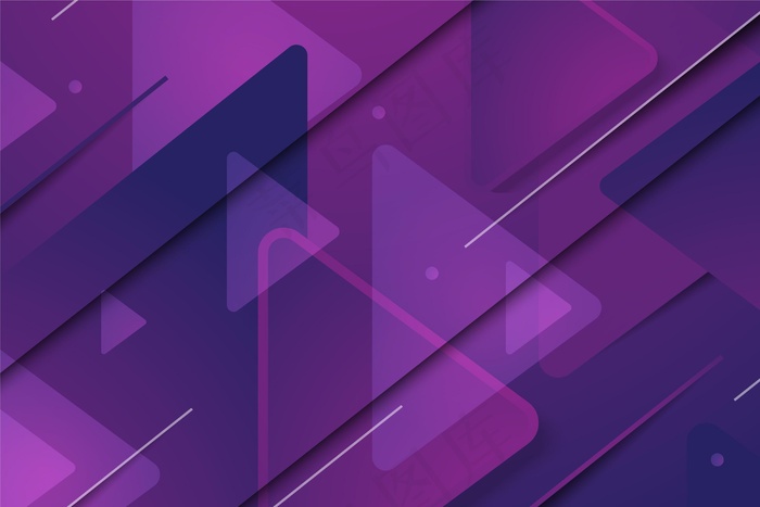 重叠几何形状背景