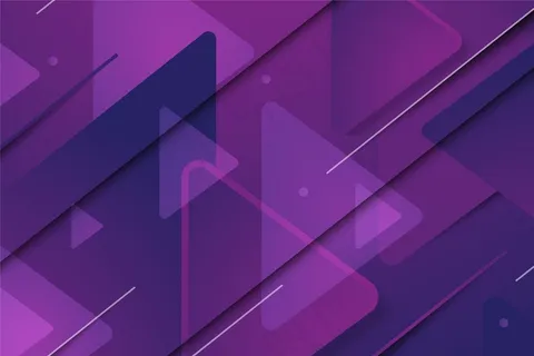 重叠几何形状背景