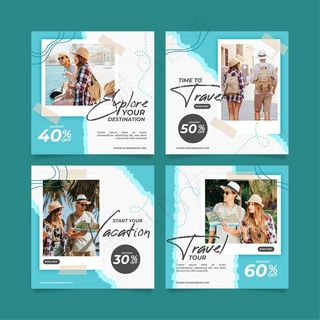 旅游销售模板集