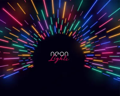 霓虹灯led彩色闪光灯背景 霓虹灯led彩色闪光灯背景