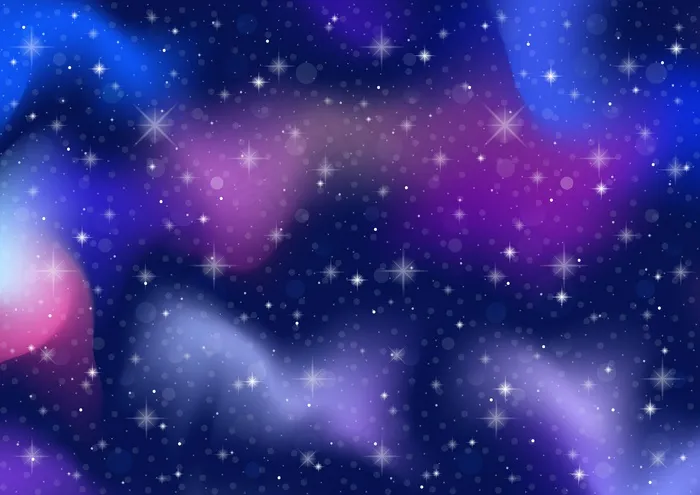 抽象星系。宇宙空间和恒星影响背景。eps,ai矢量模版下载