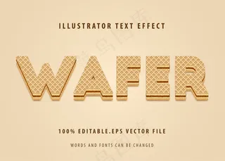 华夫文本样式效果