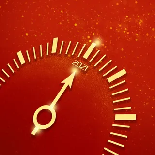 元旦倒计时指针