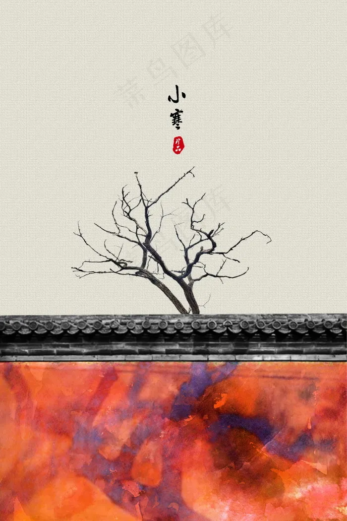 中国风背景 古典背景psd模版下载