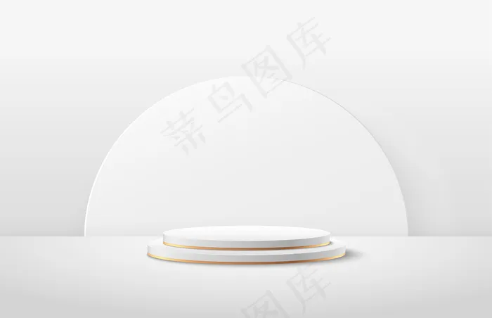 现代企业网站上产品的抽象圆形展示。eps,ai矢量模版下载