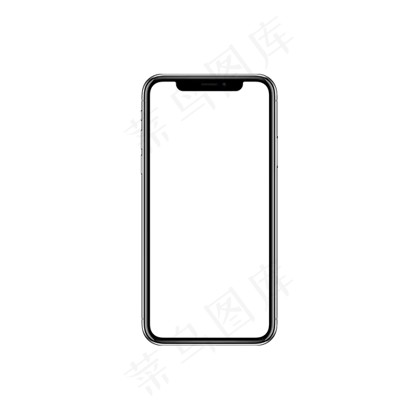 iPhoneX边框,免抠元素(600*600px 72 dpi )