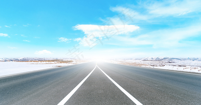 创意合成公路背景