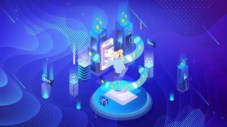 电商促销互联网金融2.5D场景