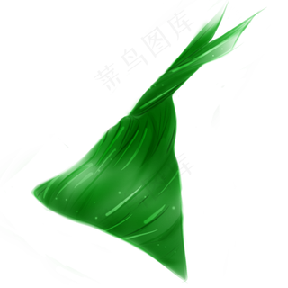 端午食物绿色粽子