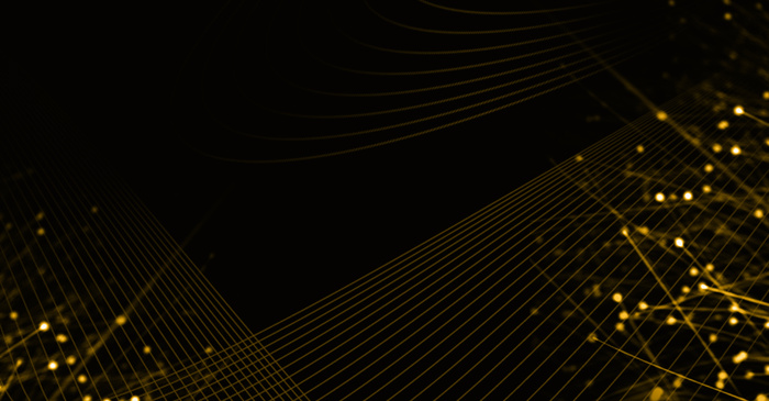 商务大气几何线条科技感黑金背景