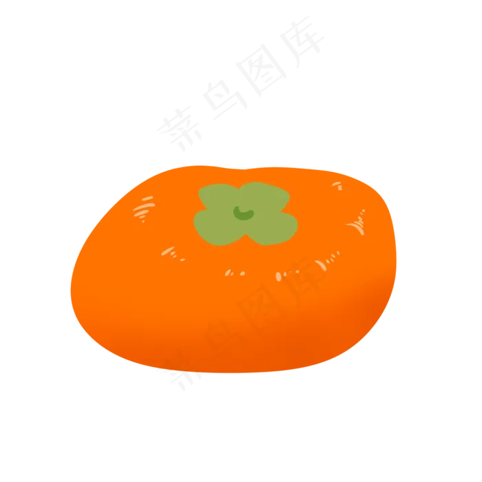 柿子新鲜水果(2000X2000(DPI:299))psd模版下载