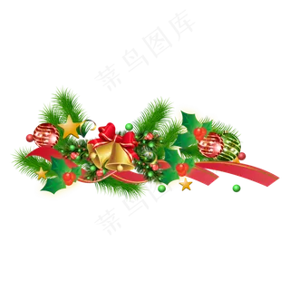 圣诞节节日装饰,免抠元素