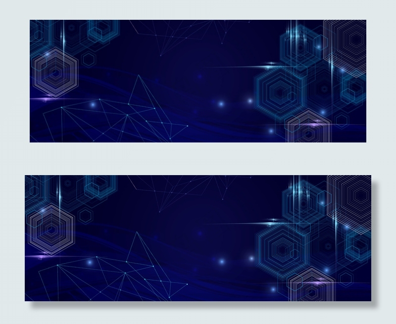 科技蓝色线条互联网海报背景