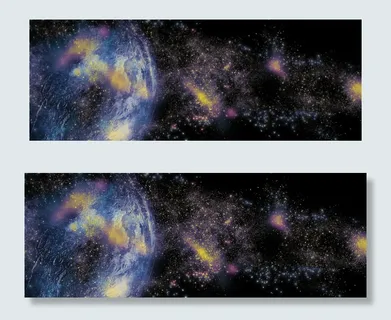梦幻星空闪耀宇宙蓝 梦幻星空闪耀宇宙蓝