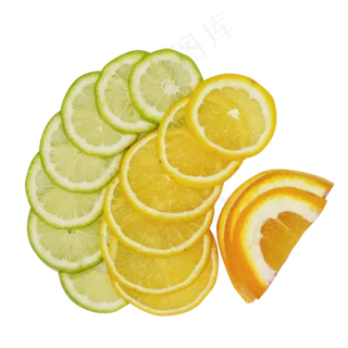 柠檬片水果
