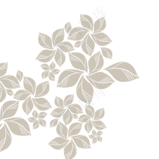 简约小清新花朵碎花底纹