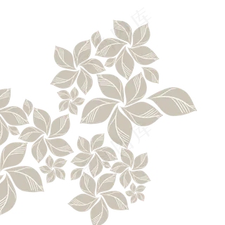 简约小清新花朵碎花底纹