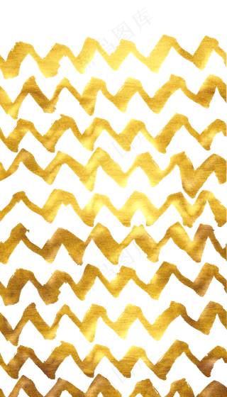金箔黄金手绘波浪油漆底纹
