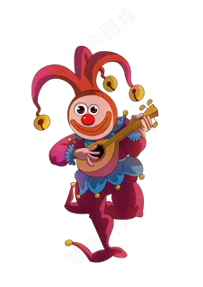 愚人节小丑免扣元素,免抠元素