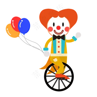 愚人节杂技小丑