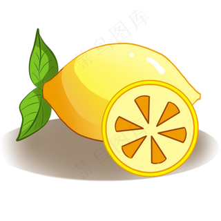 水果黄色柠檬