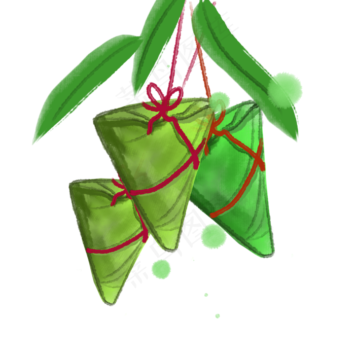 端午节传统美食粽子(2000X2000(DPI:300))psd模版下载