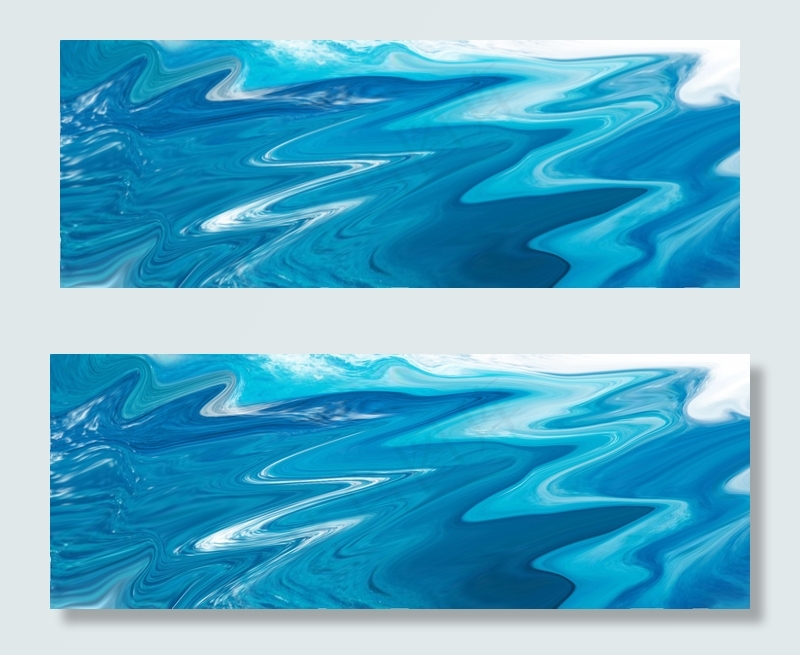 蓝色海浪纹理背景素材