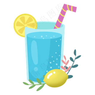 果汁夏日饮品饮料包装,免抠元素