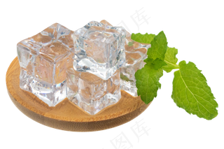 干冰固体冰冰块,免抠元素