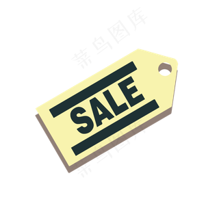 促销标签sale
