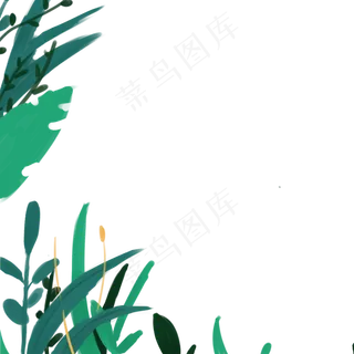 植物绿叶装饰下载