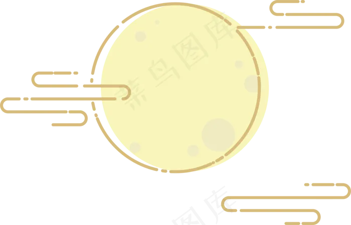 月亮mbe中秋小素材,免抠元素(6788*4350px 300 dpi )ai矢量模版下载