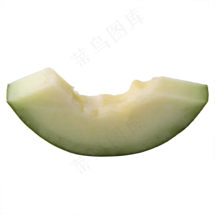 切开的哈密瓜食物实拍(2048X2048(DPI:300))