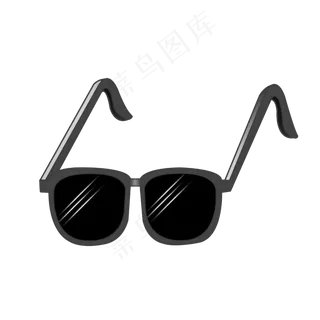 父亲节男士墨镜PNG图案