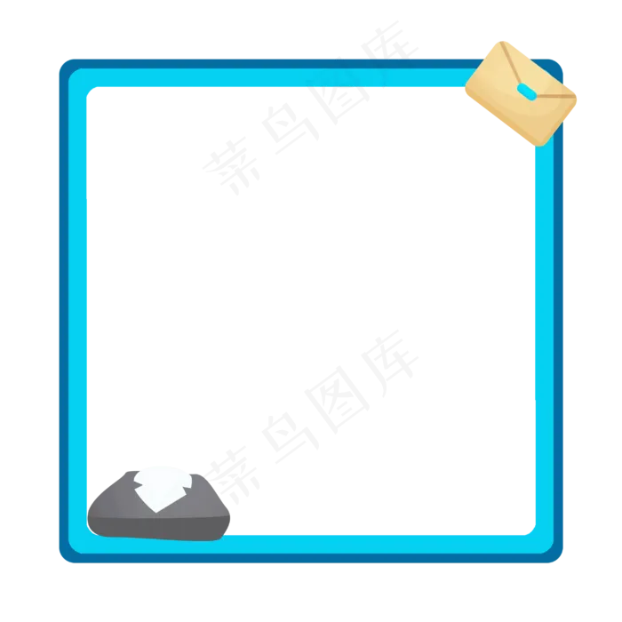 正方形父亲节边框(3000X3000(DPI:300))psd模版下载