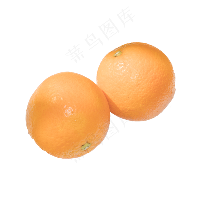 两个橙子（png免抠）