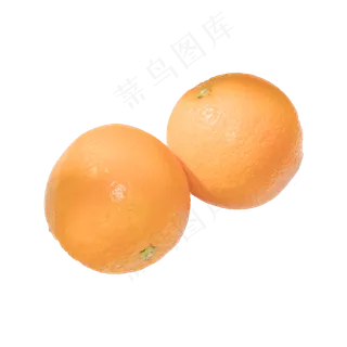 两个橙子（png免抠）