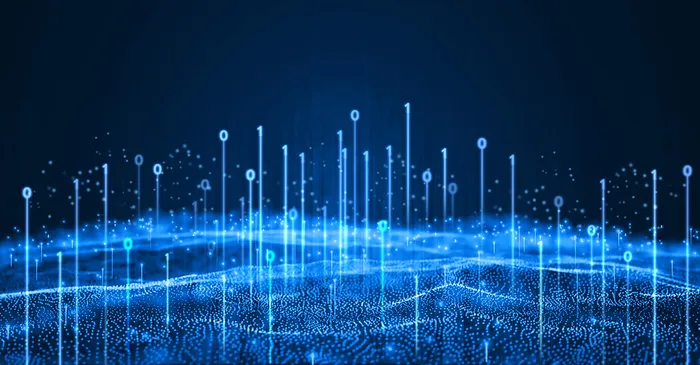 科技粒子数据的起伏(1920*1000px 	      )psd模版下载