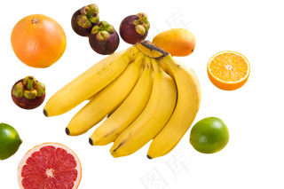 柠檬香蕉橙子桃子