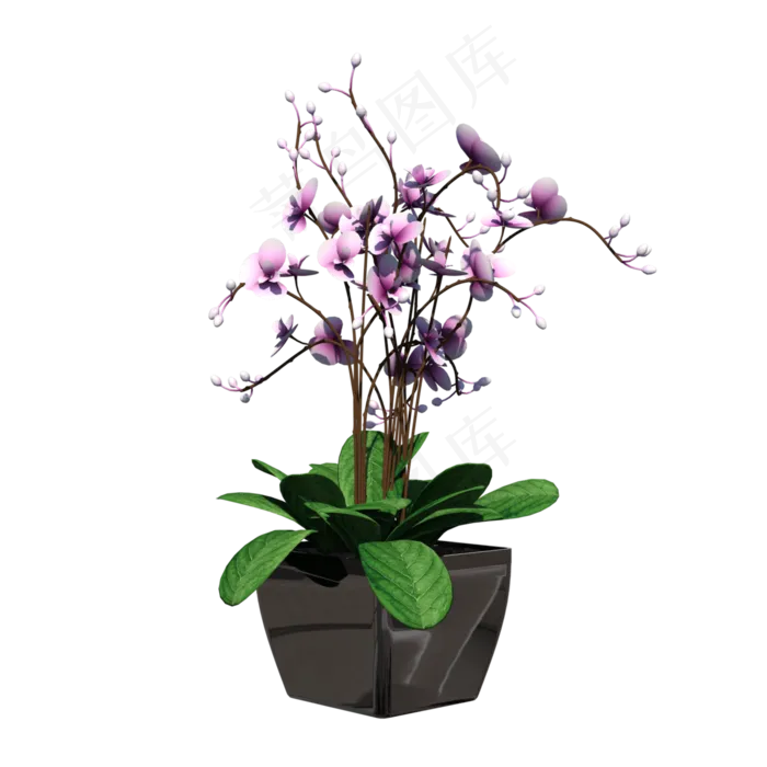 家居生活装饰花盆植物摆设(3000X3000(DPI:72))psd模版下载